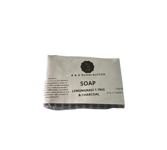 LEMONGRASS T-TREE & CHARCOAL SOAP