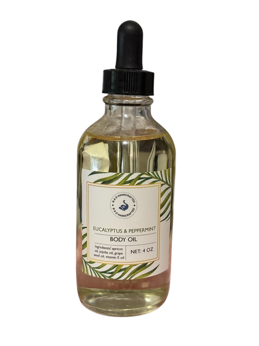 EUCALYPTUS & PEPPERMINT BODY OIL